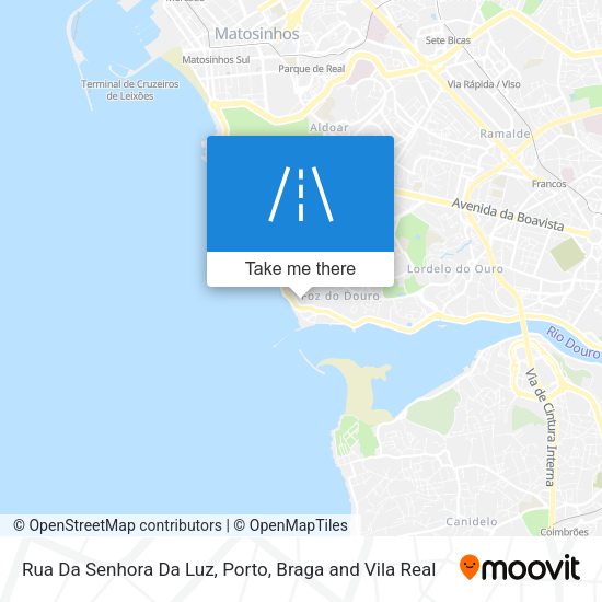 Rua Da Senhora Da Luz mapa