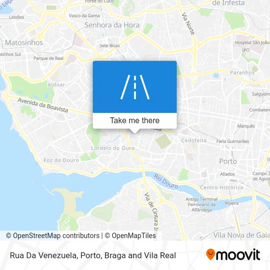 Rua Da Venezuela map