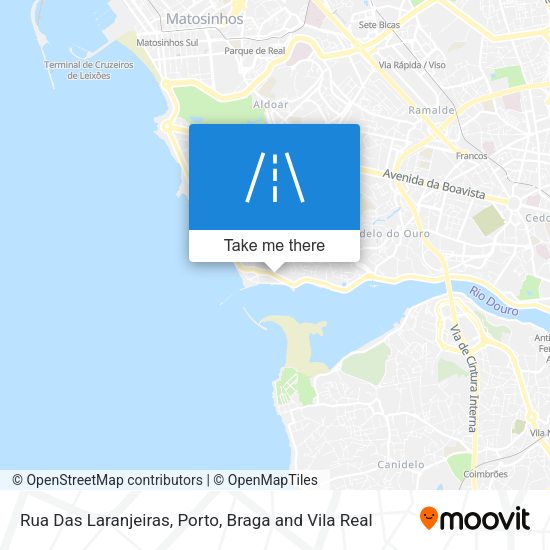Rua Das Laranjeiras mapa