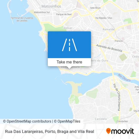 Rua Das Laranjeiras map