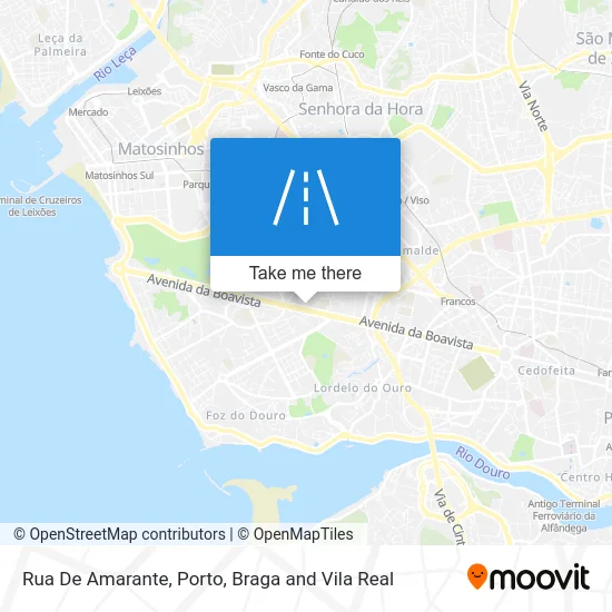 Rua De Amarante map
