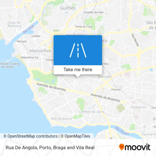 Rua De Angola map