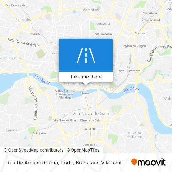Rua De Arnaldo Gama map