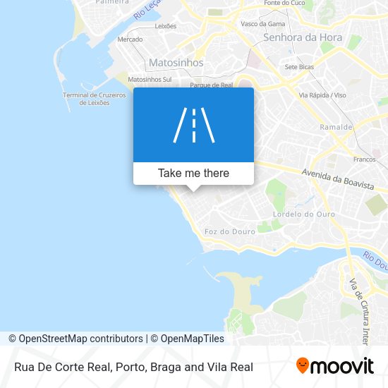 Rua De Corte Real map