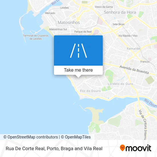 Rua De Corte Real map