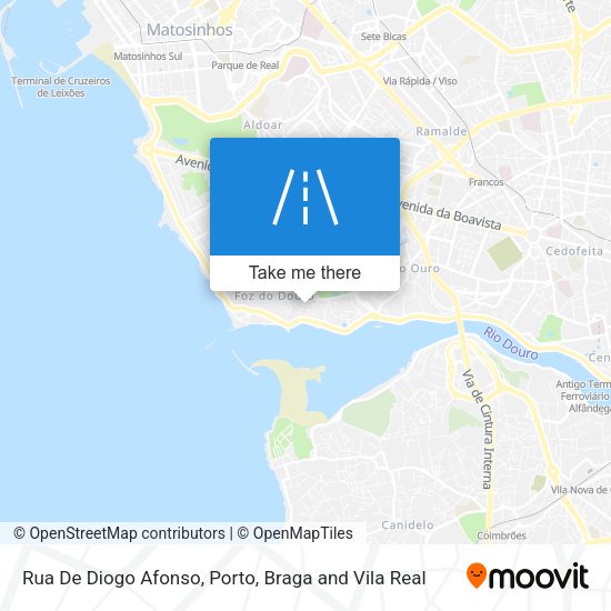 Rua De Diogo Afonso map