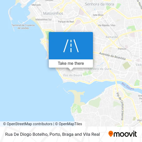 Rua De Diogo Botelho map
