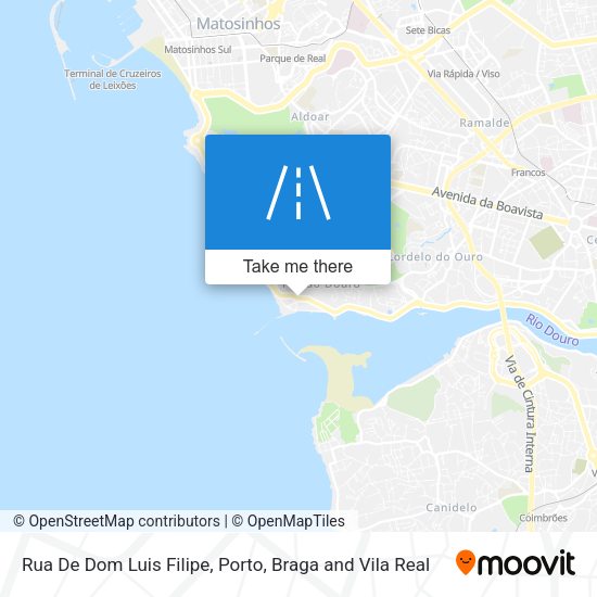 Rua De Dom Luis Filipe mapa