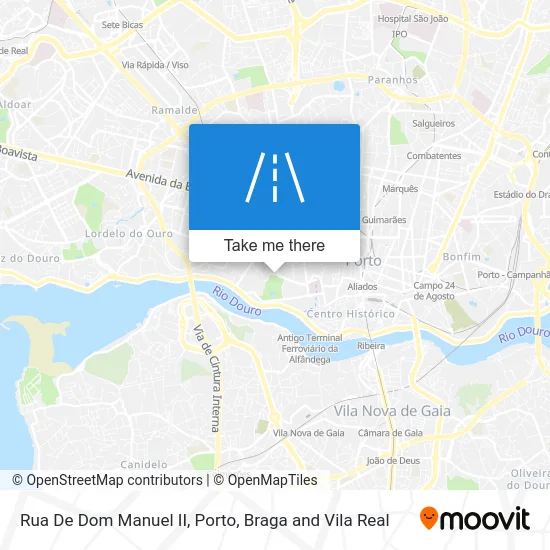 Rua De Dom Manuel II map