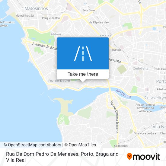 Rua De Dom Pedro De Meneses mapa
