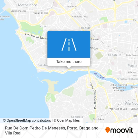 Rua De Dom Pedro De Meneses map