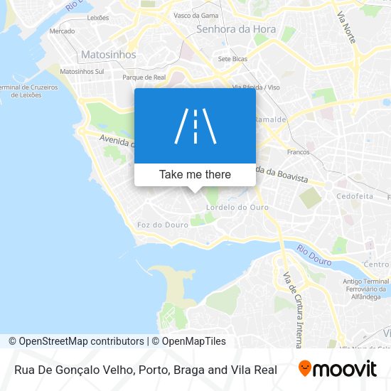 Rua De Gonçalo Velho mapa