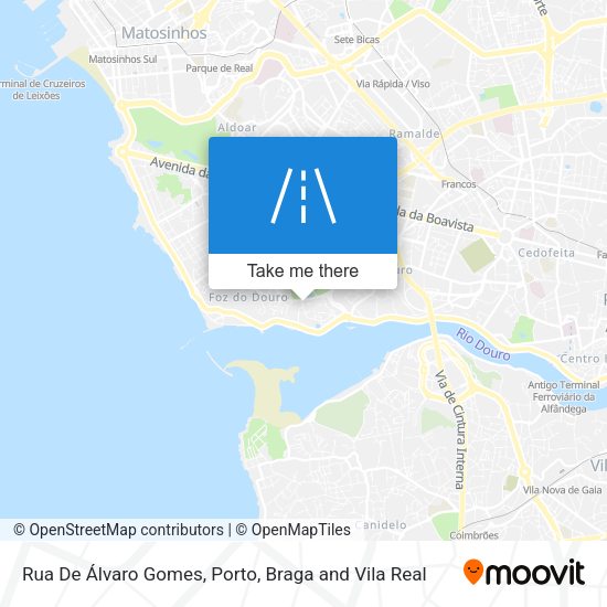 Rua De Álvaro Gomes mapa