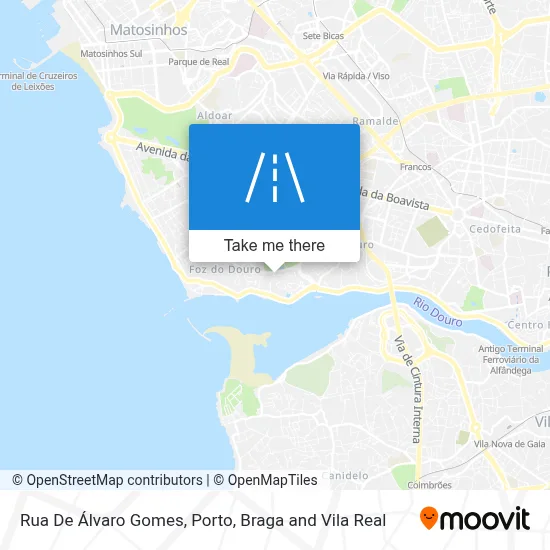 Rua De Álvaro Gomes map