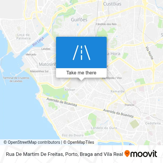 Rua De Martim De Freitas map