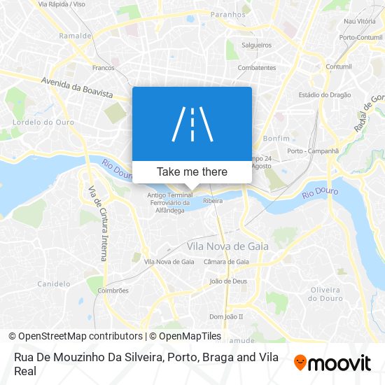 Rua De Mouzinho Da Silveira map
