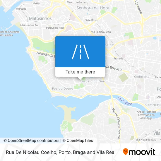 Rua De Nicolau Coelho map