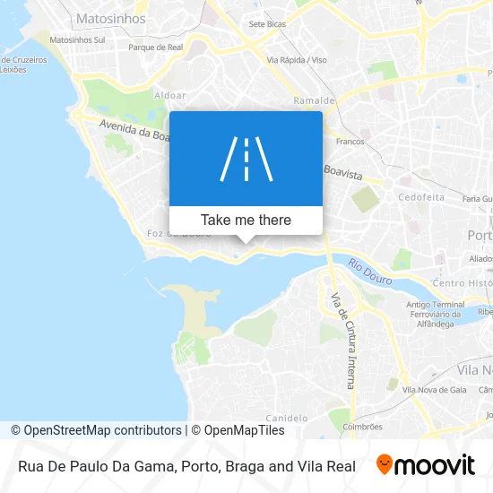 Rua De Paulo Da Gama map