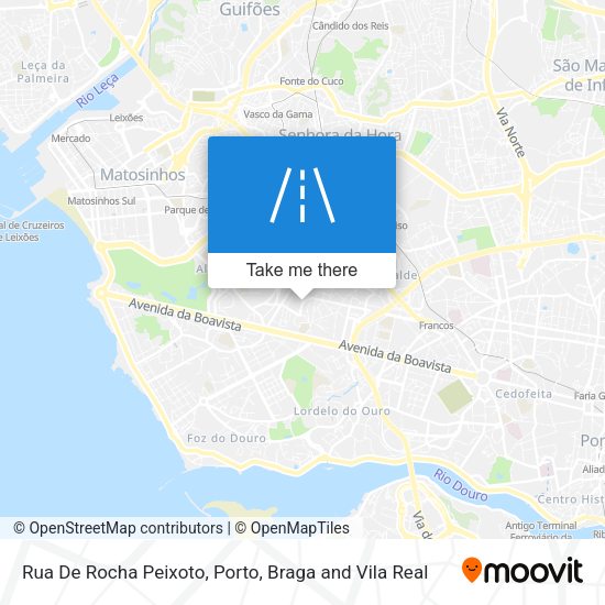 Rua De Rocha Peixoto map