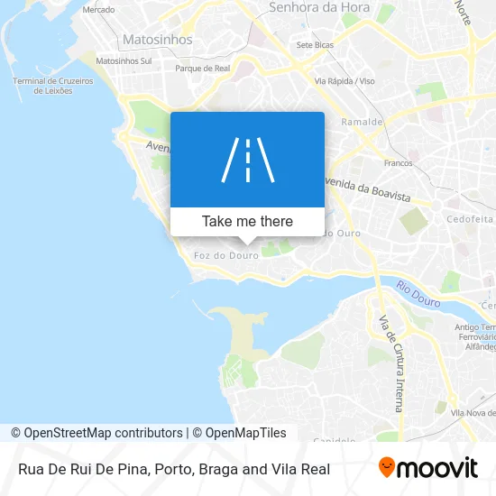 Rua De Rui De Pina map