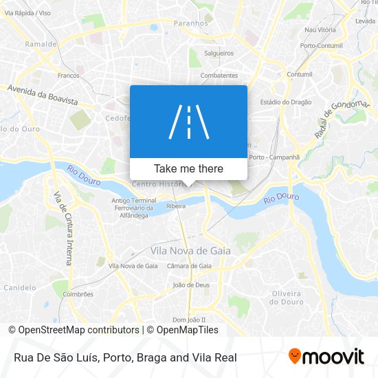 Rua De São Luís map