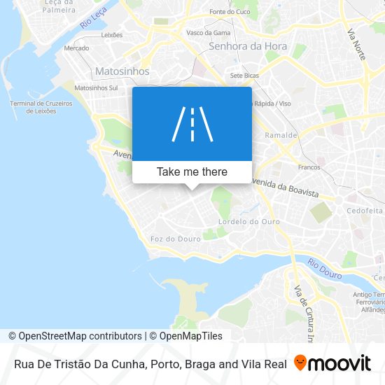 Rua De Tristão Da Cunha map