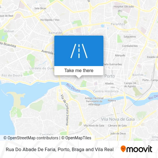 Rua Do Abade De Faria map