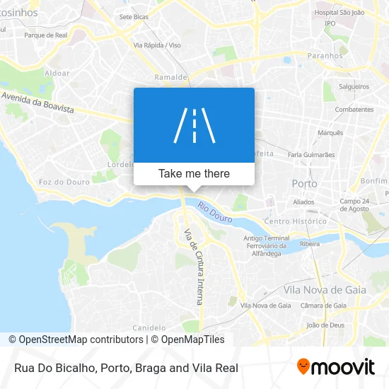 Rua Do Bicalho map
