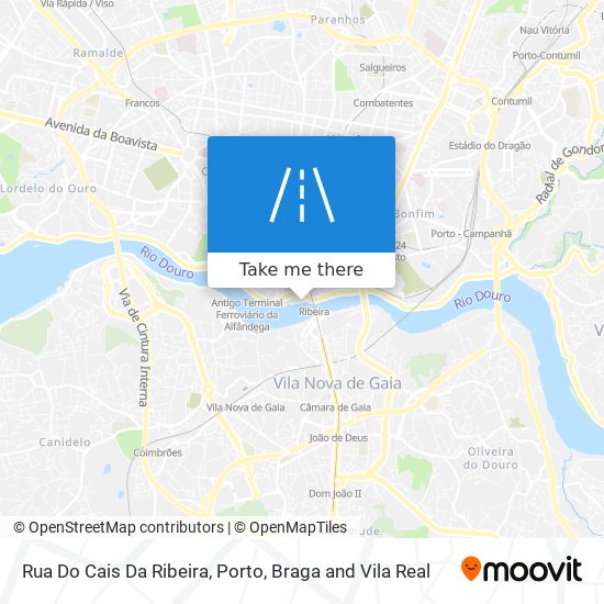 Rua Do Cais Da Ribeira map