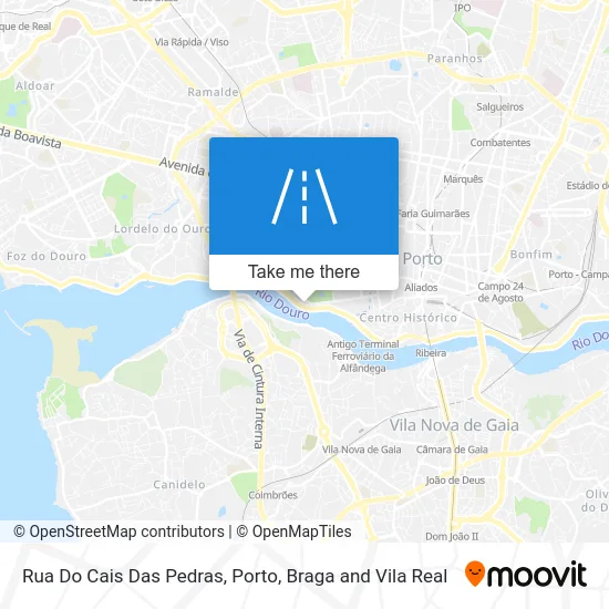 Rua Do Cais Das Pedras map