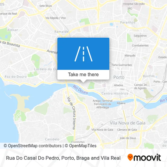 Rua Do Casal Do Pedro map