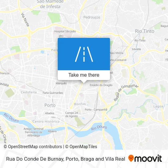 Rua Do Conde De Burnay map