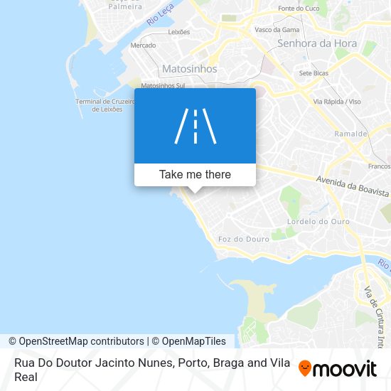 Rua Do Doutor Jacinto Nunes mapa