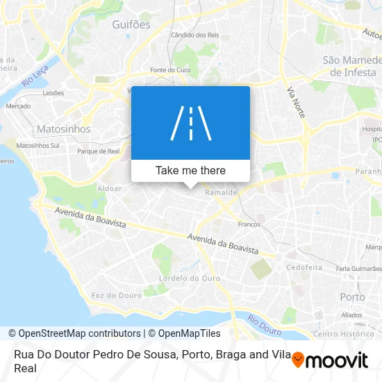 Rua Do Doutor Pedro De Sousa map
