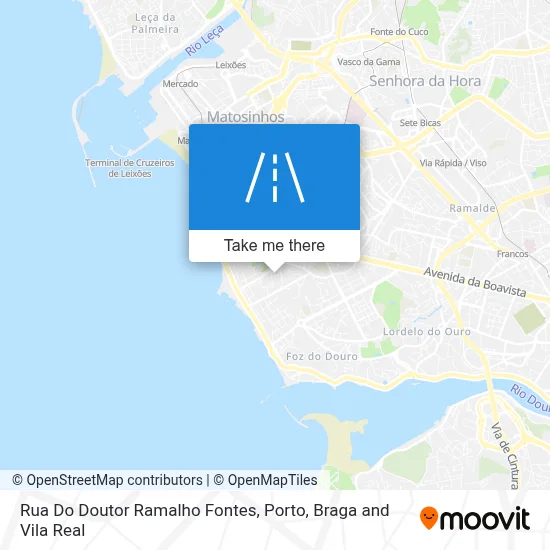 Rua Do Doutor Ramalho Fontes map