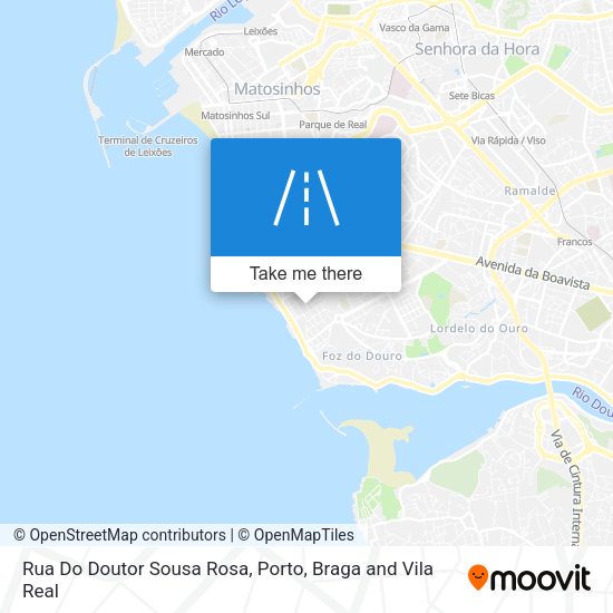 Rua Do Doutor Sousa Rosa mapa