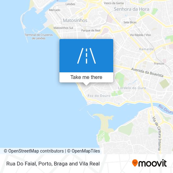 Rua Do Faial map