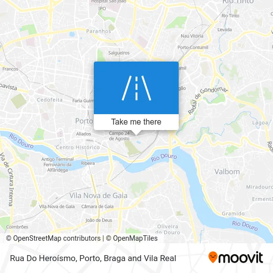 Rua Do Heroísmo map