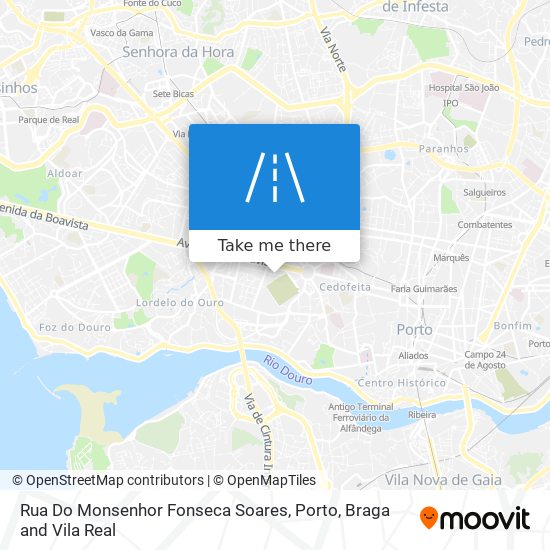 Rua Do Monsenhor Fonseca Soares mapa