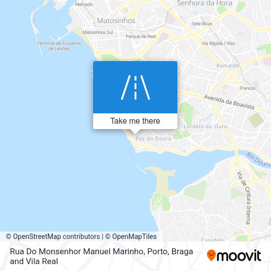 Rua Do Monsenhor Manuel Marinho mapa