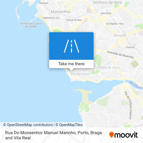 Rua Do Monsenhor Manuel Marinho map
