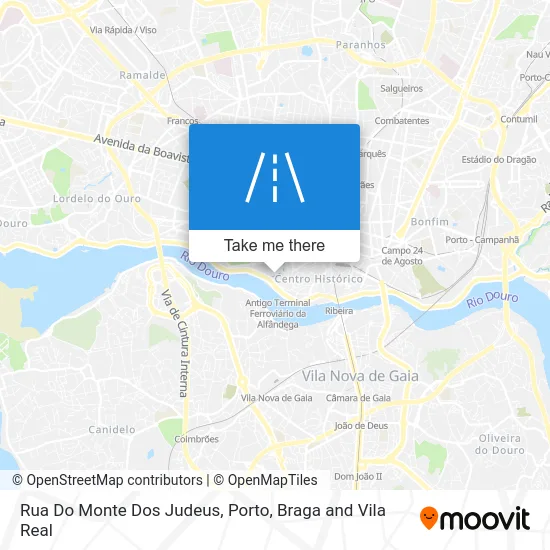 Rua Do Monte Dos Judeus map