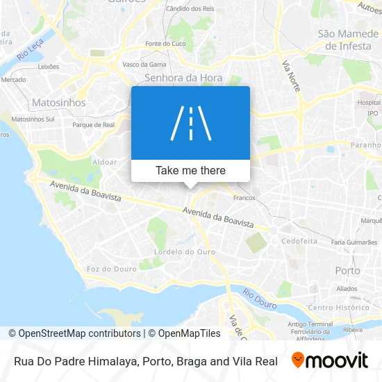 Rua Do Padre Himalaya map