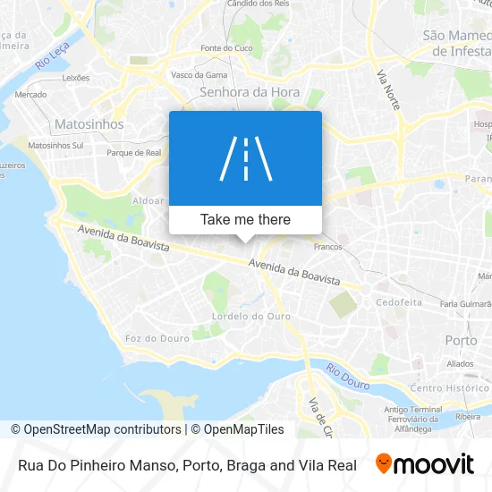 Rua Do Pinheiro Manso map