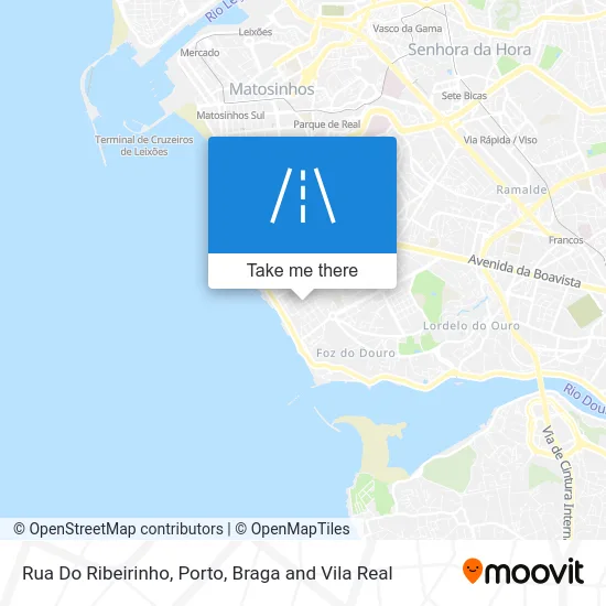 Rua Do Ribeirinho map