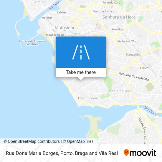 Rua Dona Maria Borges map