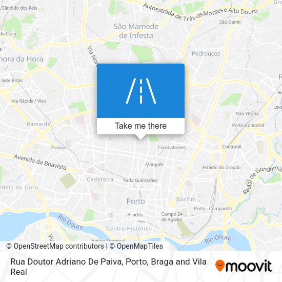 Rua Doutor Adriano De Paiva map