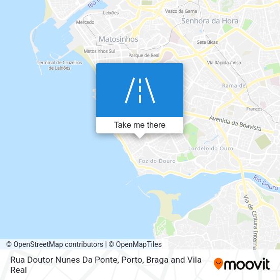 Rua Doutor Nunes Da Ponte mapa