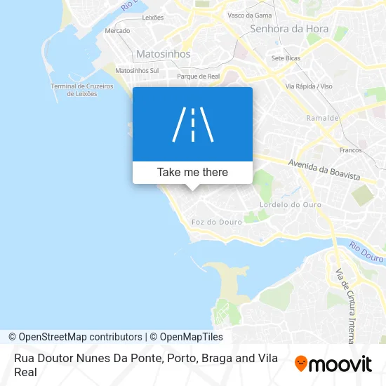 Rua Doutor Nunes Da Ponte map