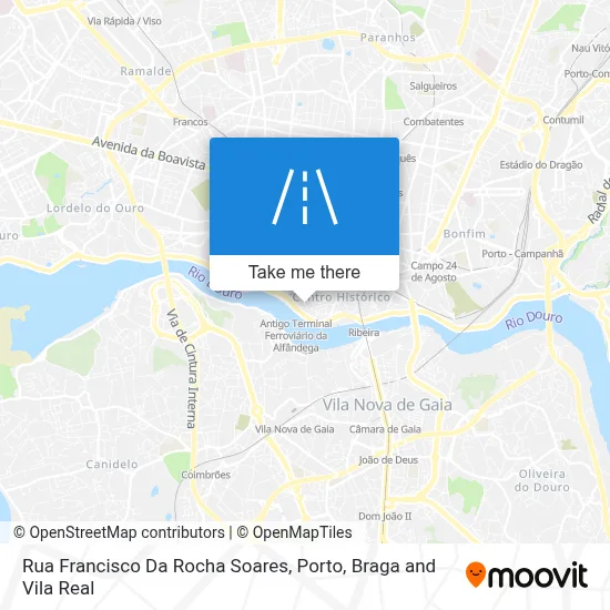 Rua Francisco Da Rocha Soares map